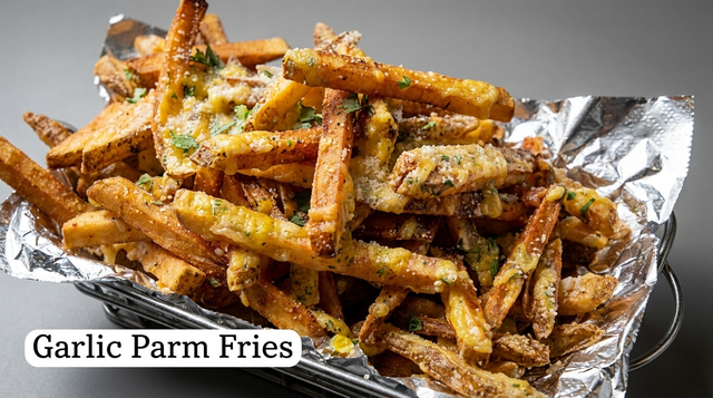 Garlic Parmesan Fries.